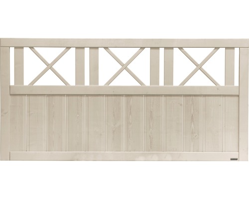 Konsta Provence voortuinhek, 180 x 90 cm, naturel