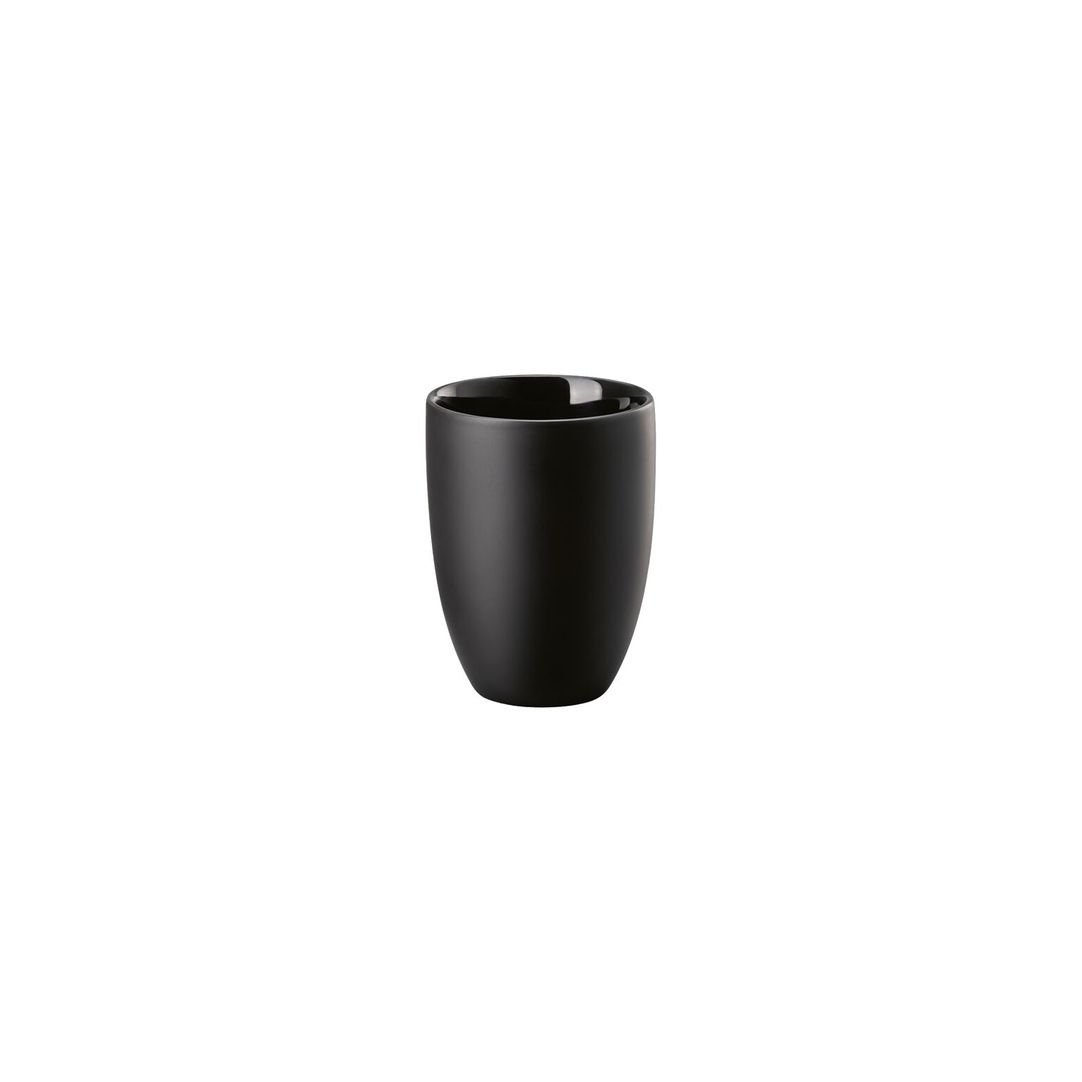 the mug+ Delicate Black Becher doppelwandig