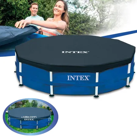 Intex Abdeckplane für Frame Pools (Ø 366 cm)