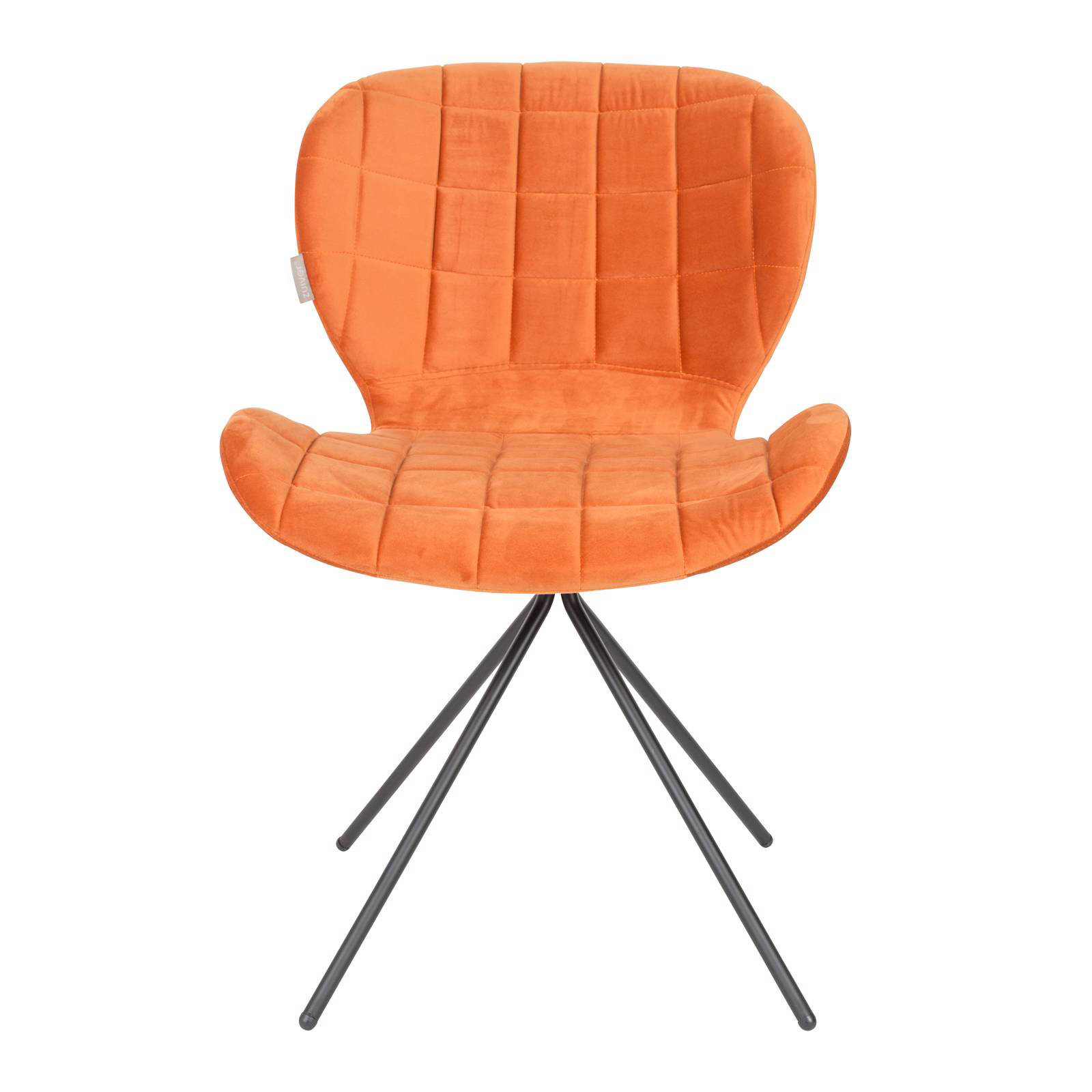 Zuiver OMG Velvet eetkamerstoel (set van 2)