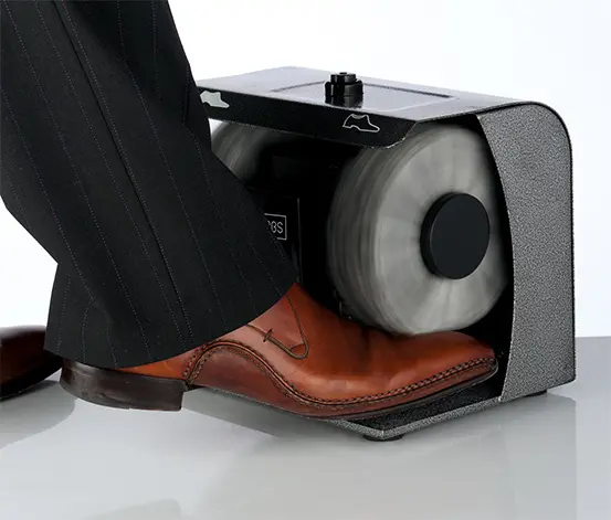 Trebs-Schuhputzmaschine