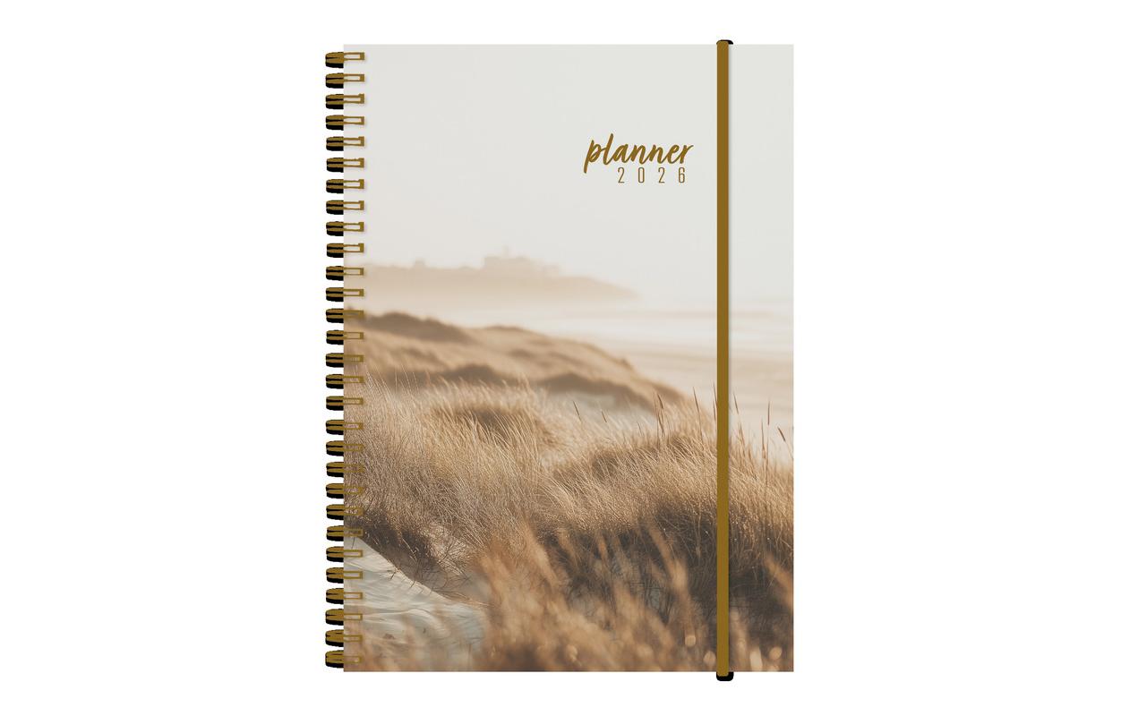 Wochenagenda Harmony Beach 14.8 x 21 cm, 2026Wochenplaner 1 Woche / 2 Seiten