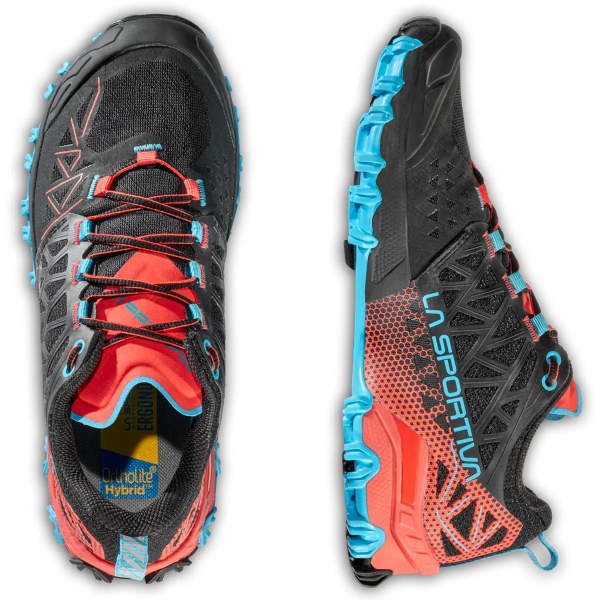 Chaussure trail LA SPORTIVA BUSHIDO II W GORE-TEX BLACK/HIBISCUS