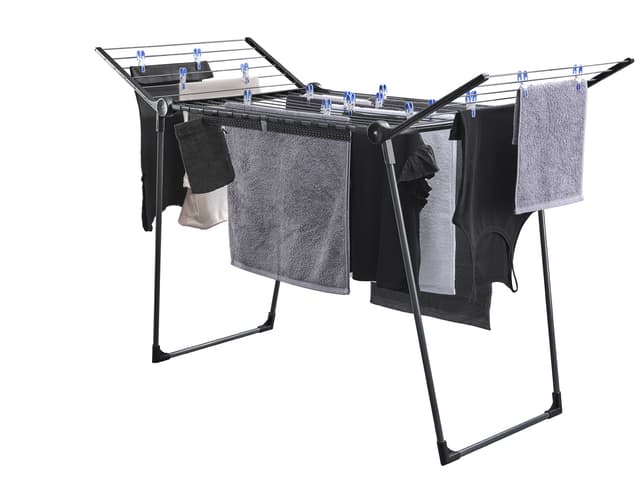 Leifheit Pegasus 180 Tørrestativ 157 x 66 x 87 cm Black