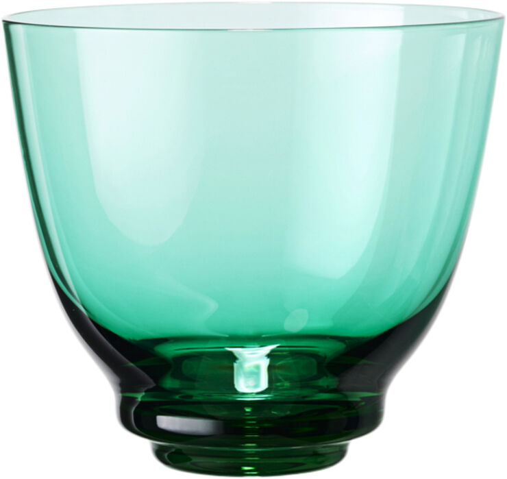 Holmegaard Flow Vandglas 35 cl emerald green Grøn