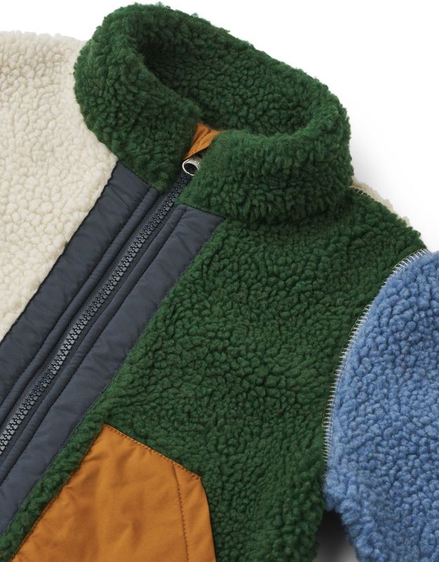 Liewood - Noam - Tussenjas - Groen - Blauw - Rood