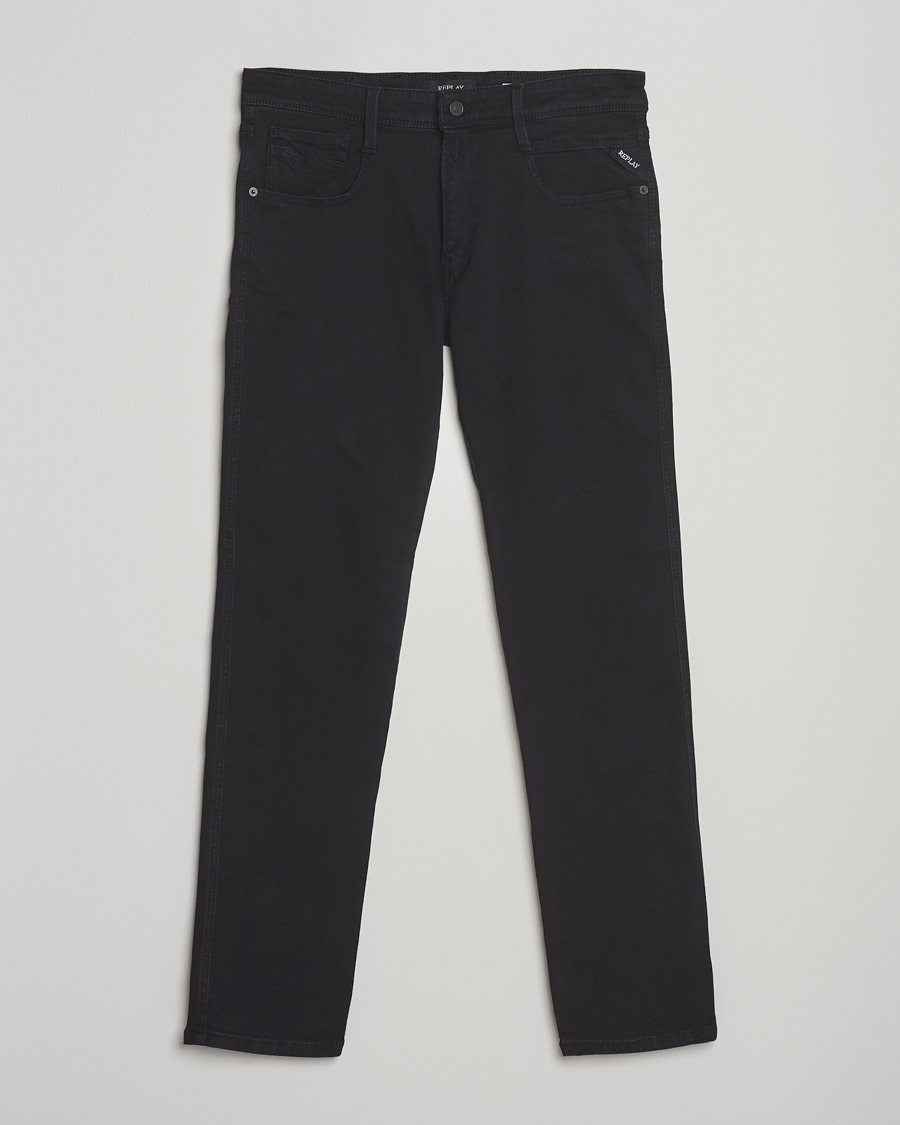 Replay Anbass Powerstretch Jeans Black