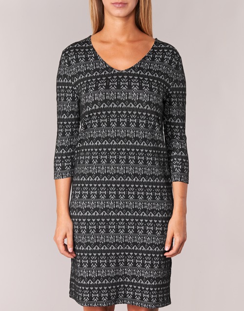 Cream - MIRA DRESS - Noir