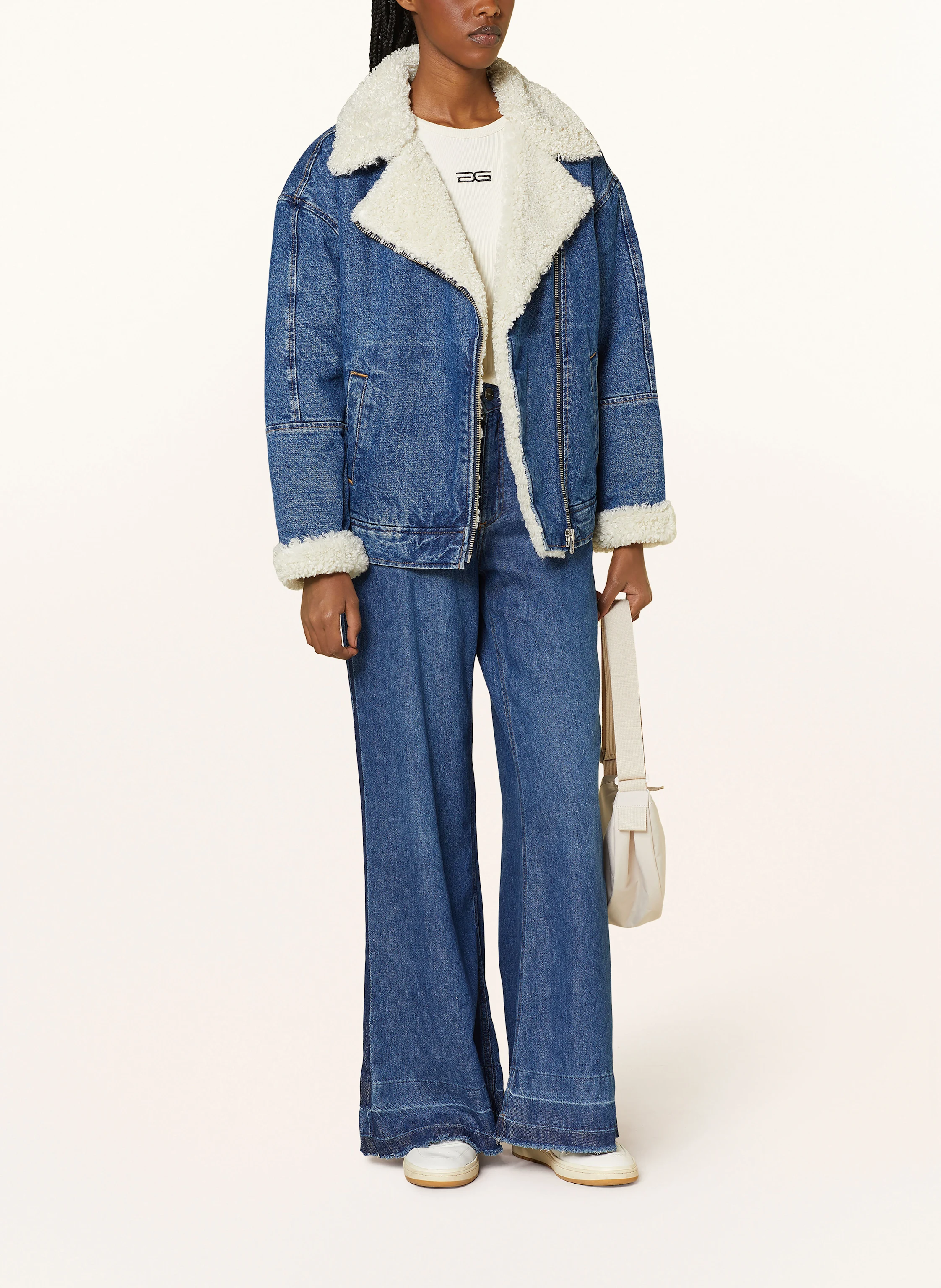 Levi's® Jeansjacke mit Teddyfell