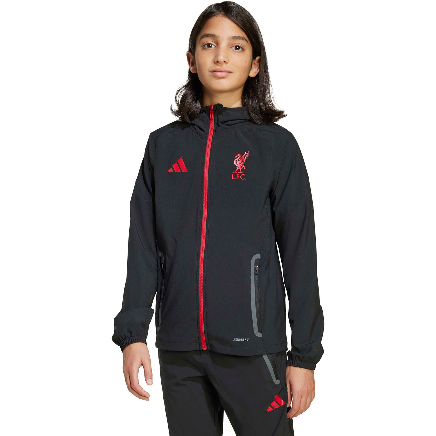 adidas Liverpool Tiro Vis Tech Trainingspak Kids