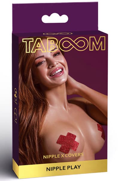 Taboom Nipple X Covers Red Nipple covers
