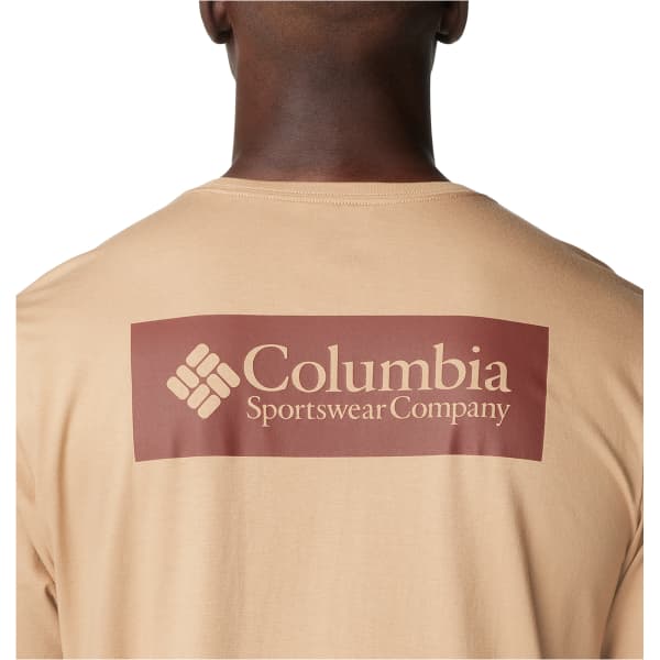 T-shirt COLUMBIA NORTH CASCADES SHORT SLEEVE TEE CANOE/CSC BOX LOGO GRAPHIC