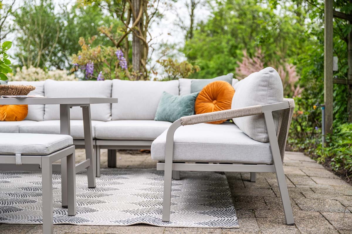 Garden Impressions Monti lounge-diningset - Taupe