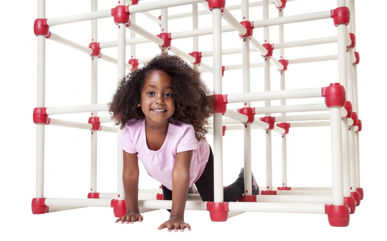 Lil' Monkey Climb'n Slide Cube
