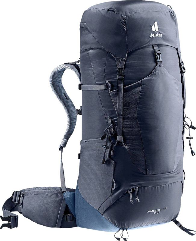 Deuter Aircontact Lite 40 + 10 Trekkingrugzak Heren Black / Marine 40 + 10