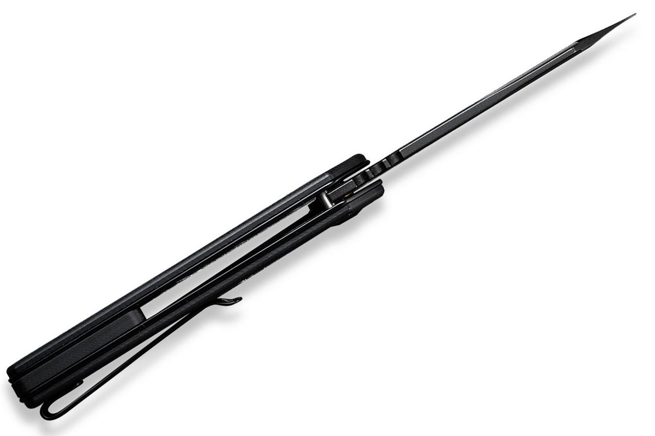 Civivi ExOne C23036-1 Blackwashed Nitro-V, Black G10 zakmes, Brian Brown design
