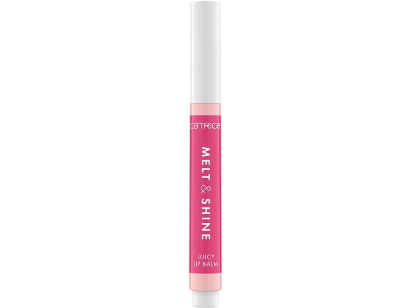 Catrice Lip Gloss Melt and Shine 060 Malibu Barbie Glänzender Lippenbalsam in einem warmen Pinkton