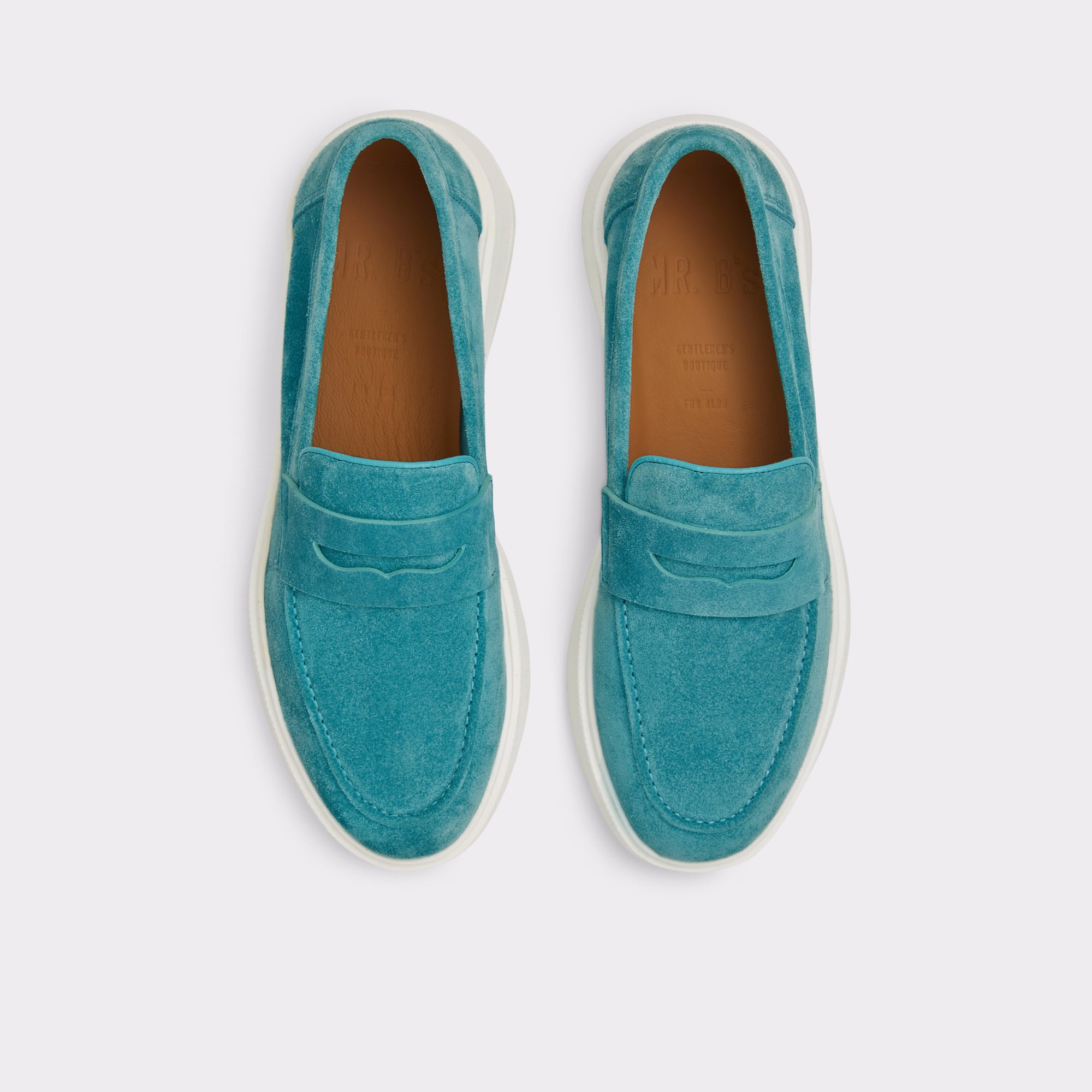 Zuma Turquoise Men Loafers & Slip-Ons
