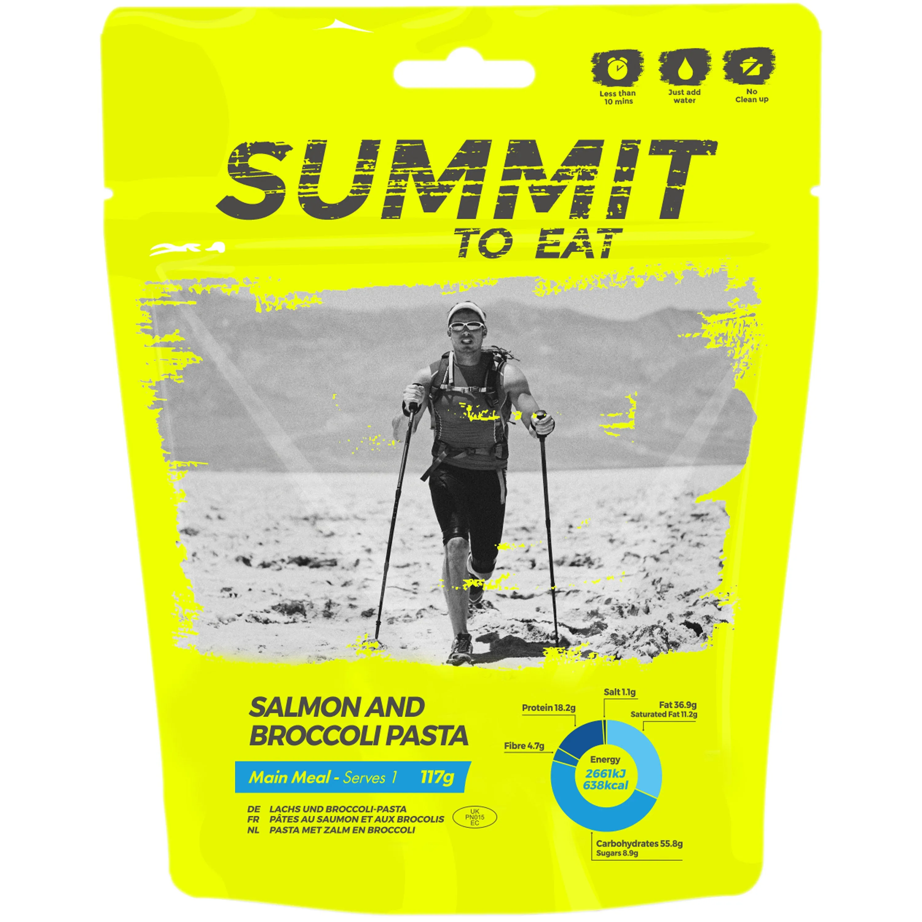 Summit to Eat -  Lachs und Brokkoli Pasta