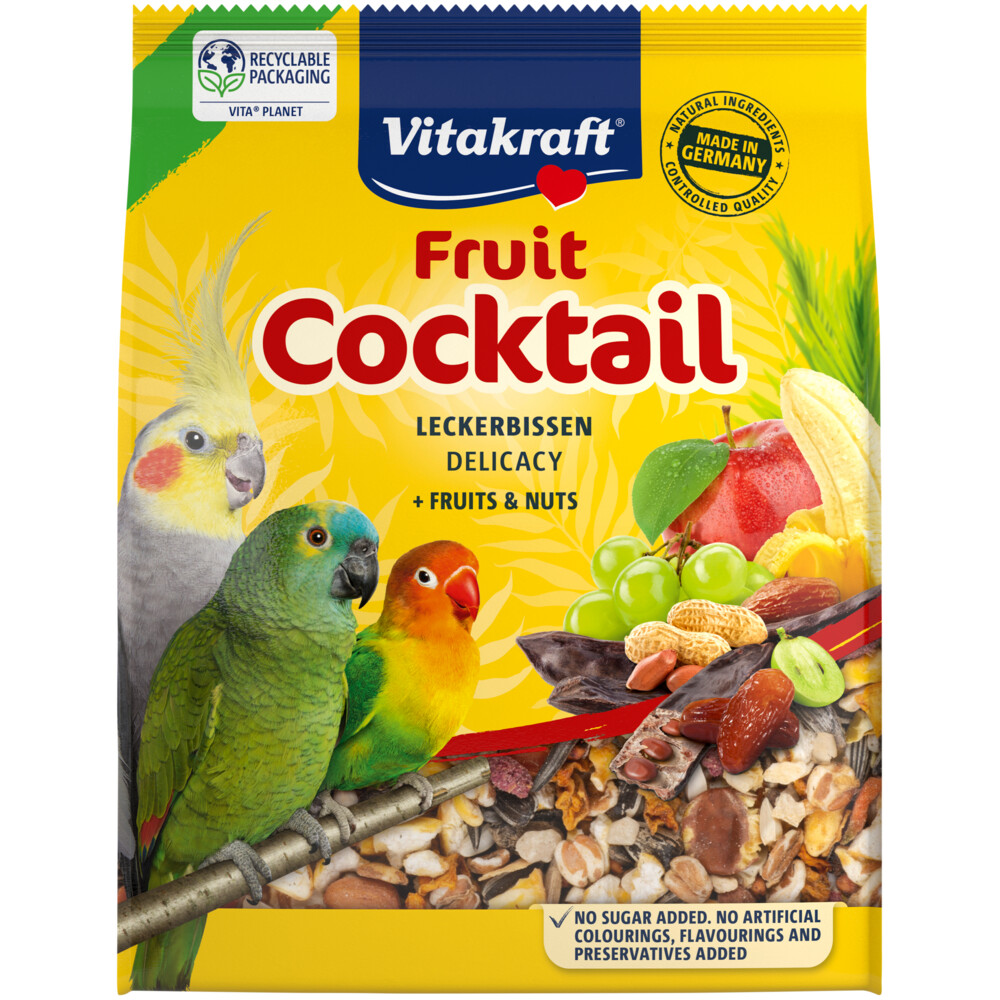 Vitakraft Fruit Cocktail Valkparkiet-Agapornide250 gr