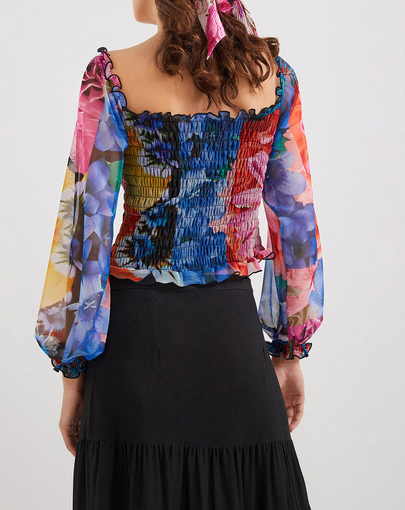 Desigual Blouse Line multicolore