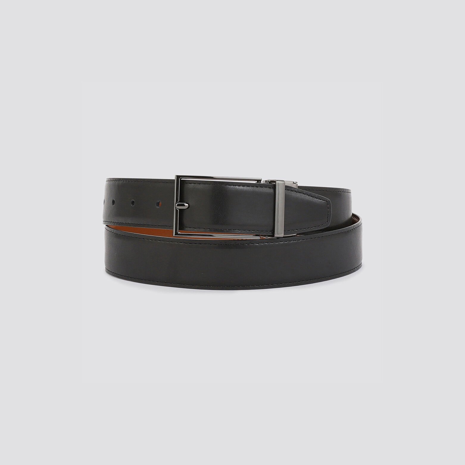 Ceinture réversible à boucle Camel