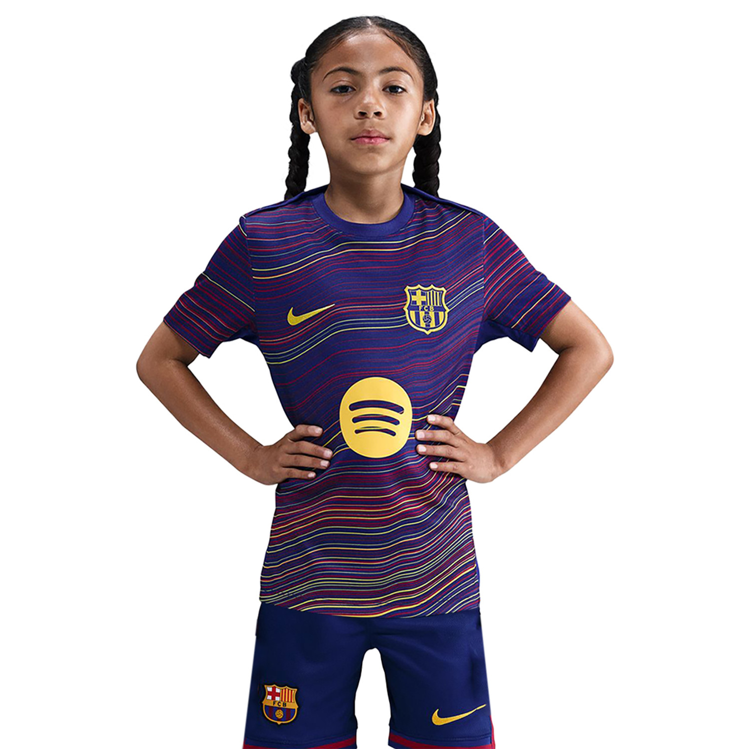Nike FC Barcelona Pre-Match Trainingsset Kids