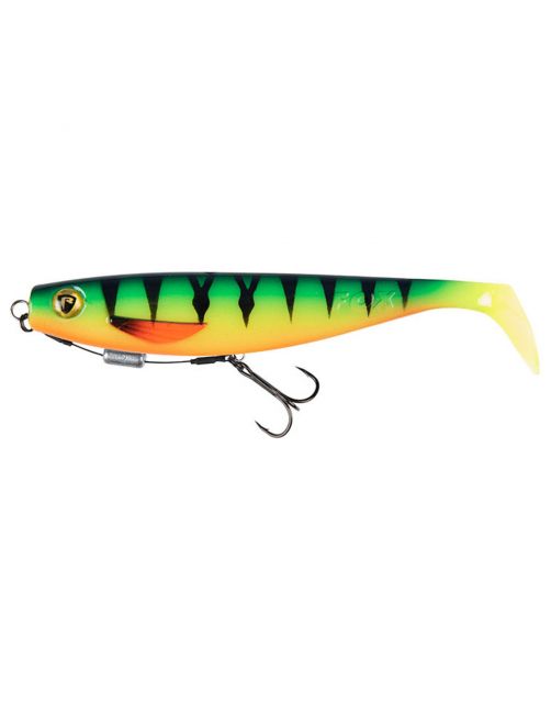 Fox Rage Pro Shad Loaded 14cm\/5.5 Inch Uv Firetiger - Softbait -