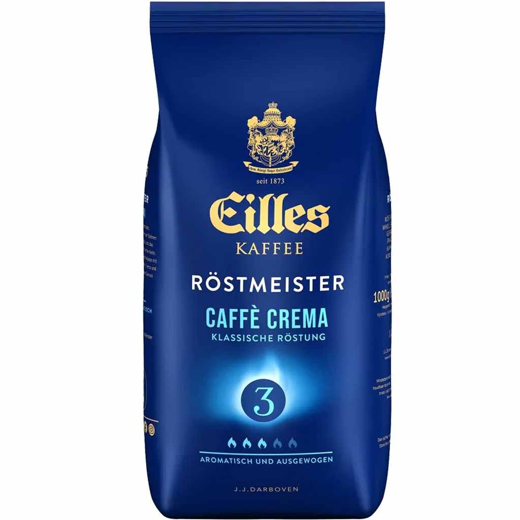 Eilles Röstmeister Caffe Crema ganze Bohnen 1kg MHD:30.1.26