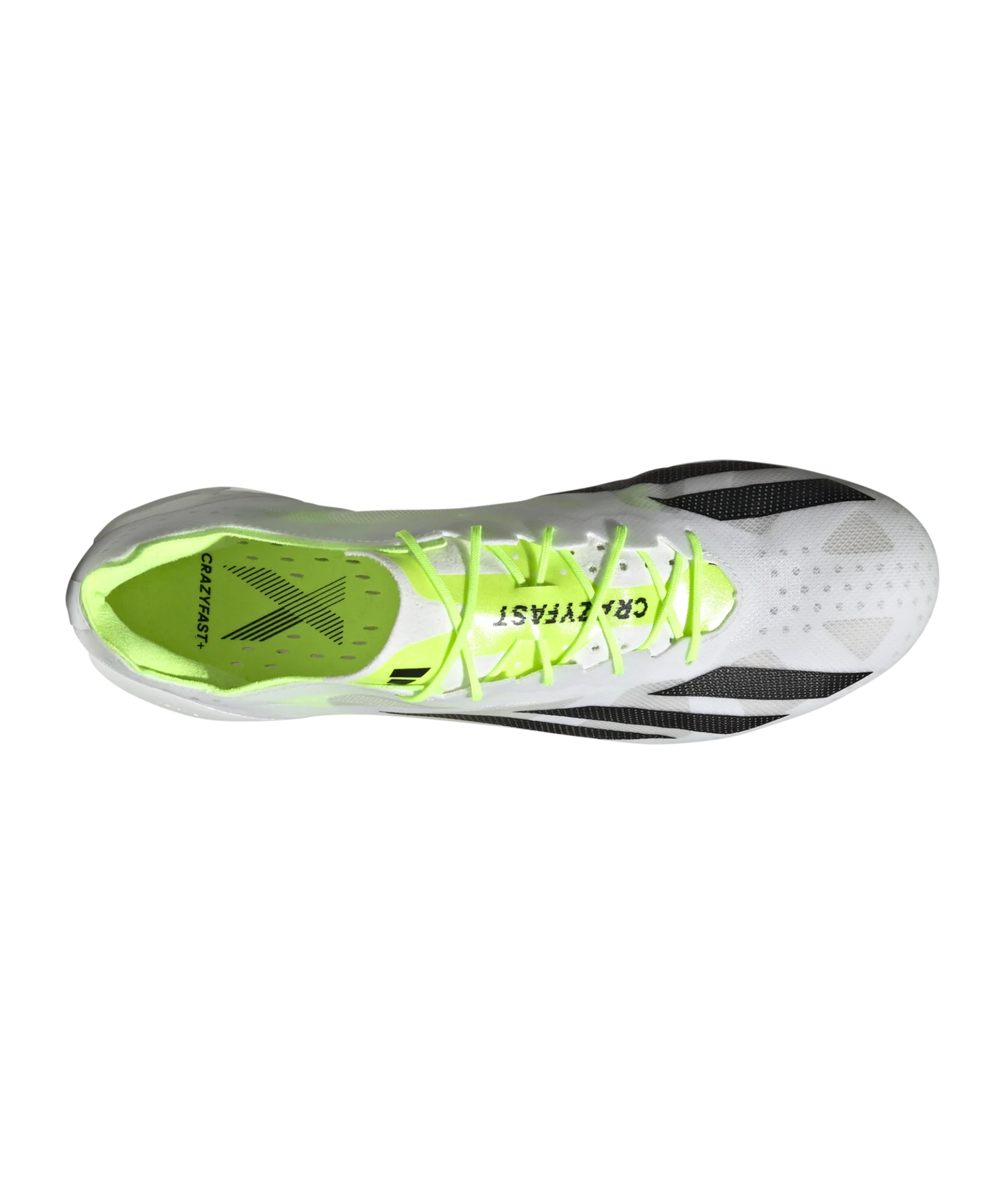 adidas X Crazyfast+ FG Crazyrush Weiss Schwarz Gelb