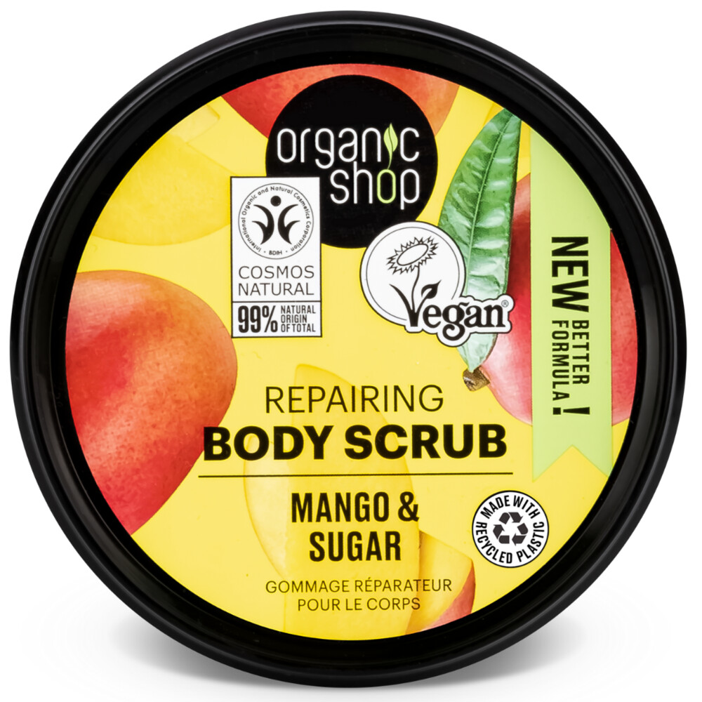 Organic Shop Repairing Body Scrub Mango250 ml