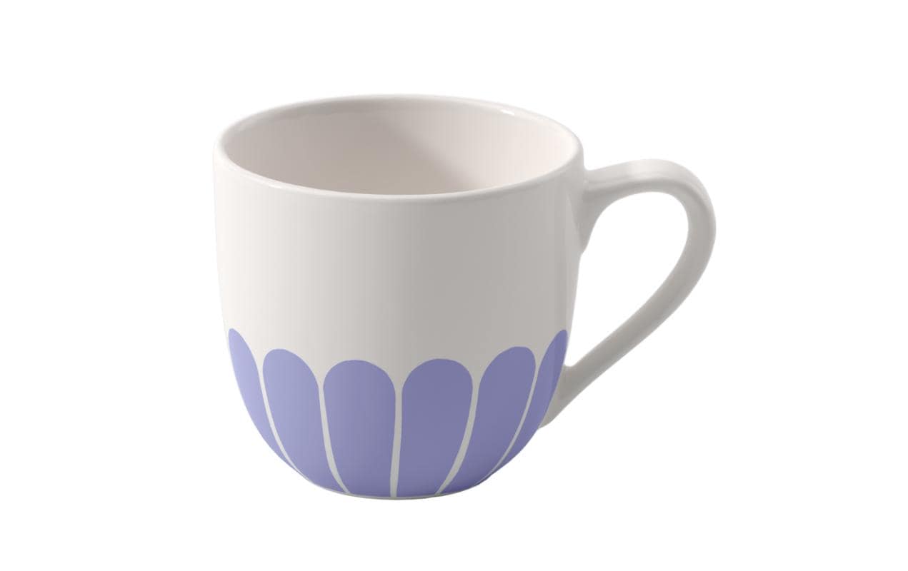 Espressotasse Fleur 70 ml, 6 Stück, Blau<br>Tasse aus hochwertigem Porzellan