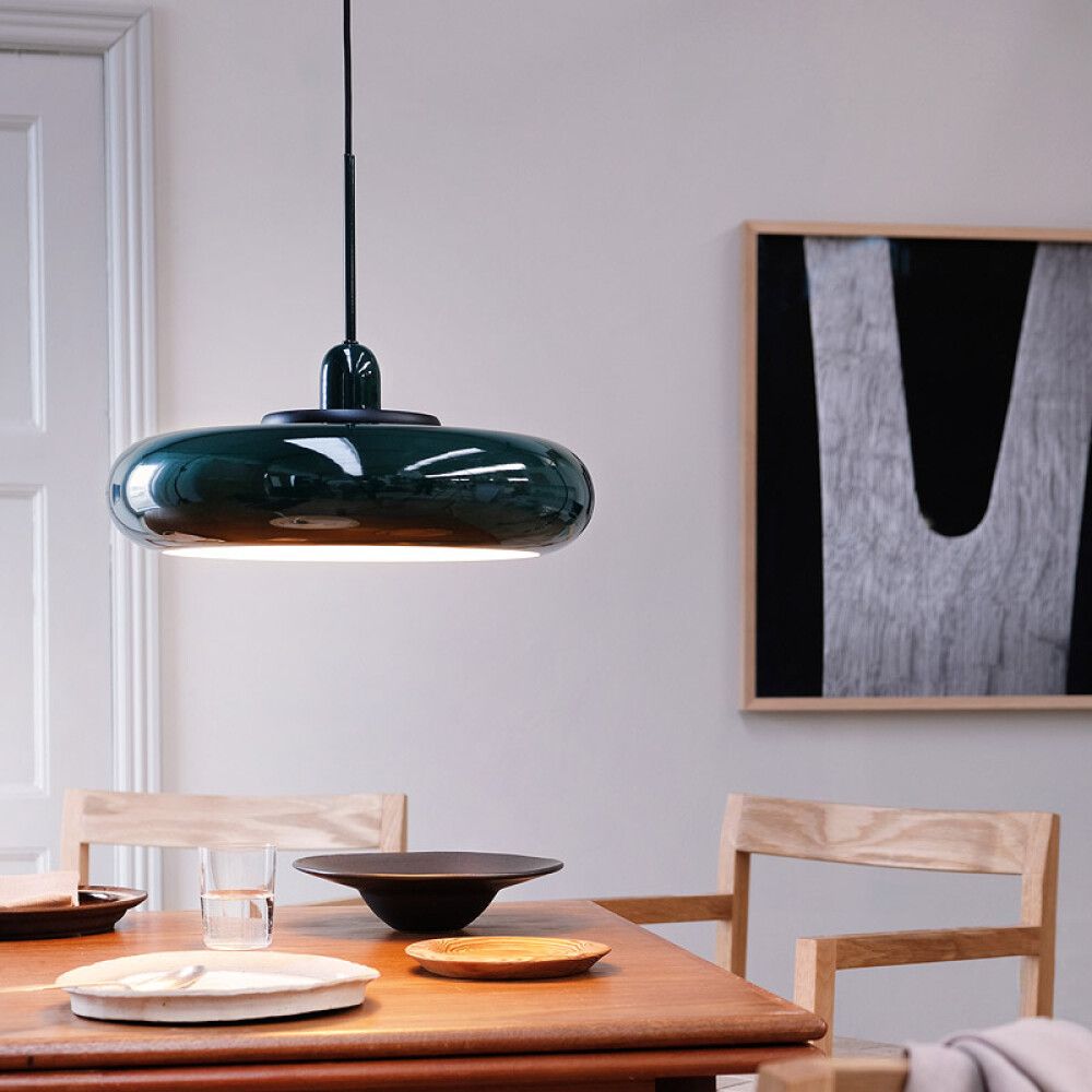 TAKLAMPE DYBERG LARSEN PLANET MØRKEGRØNN