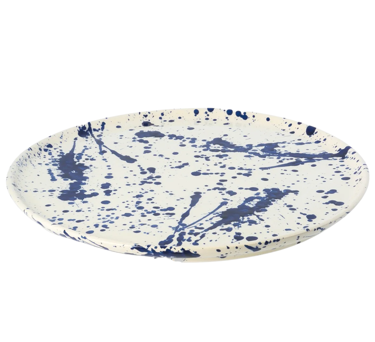 Familianna  Splash Pizza tallerken, Royal Splash - Ø33,5 cm.