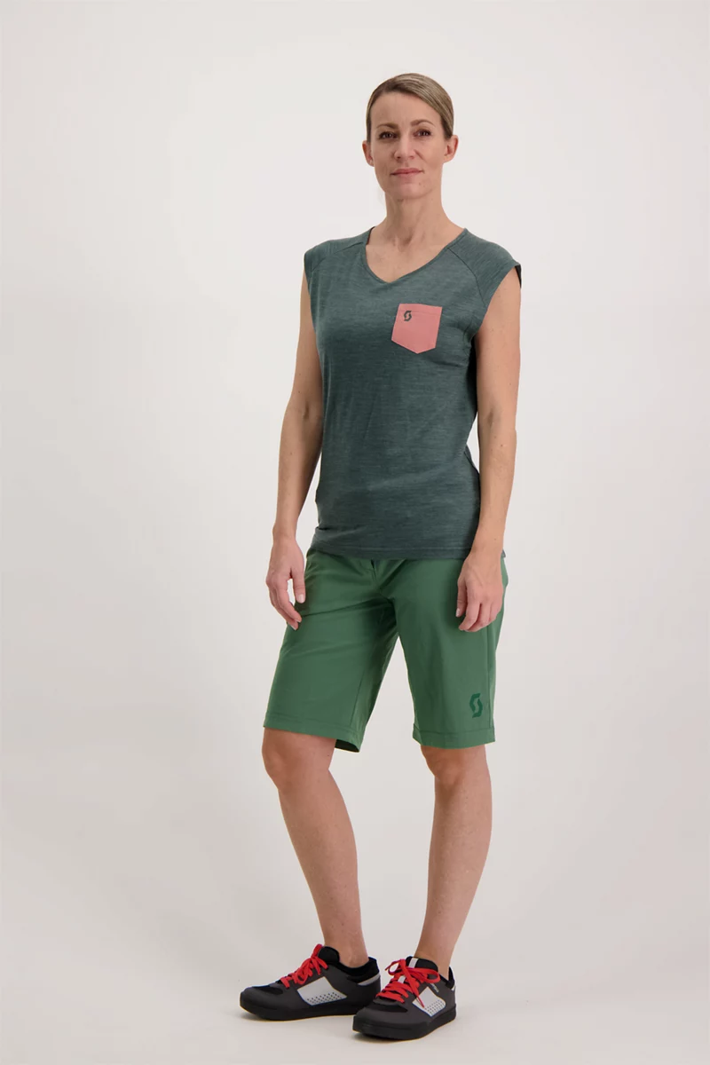 SCOTT Trail Flow + Damen Bikeshort