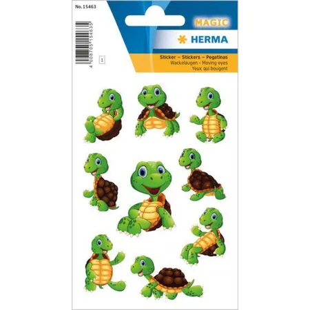 HERMA Magic Sticker Little Turtle Wackelaugen