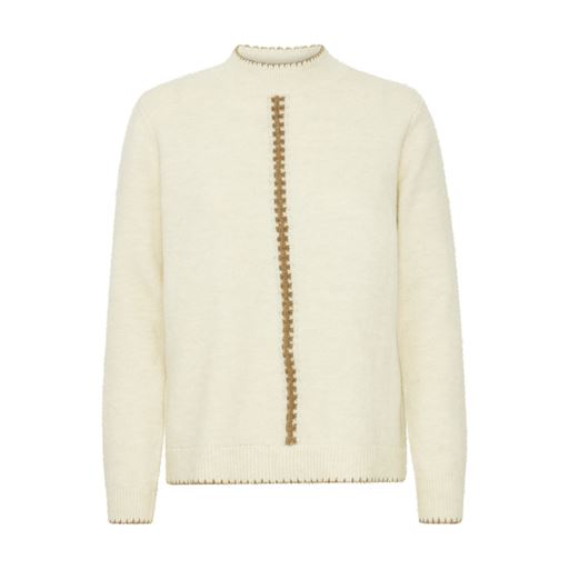 Fransa Sophy Striktrøje, Birch Mix, L