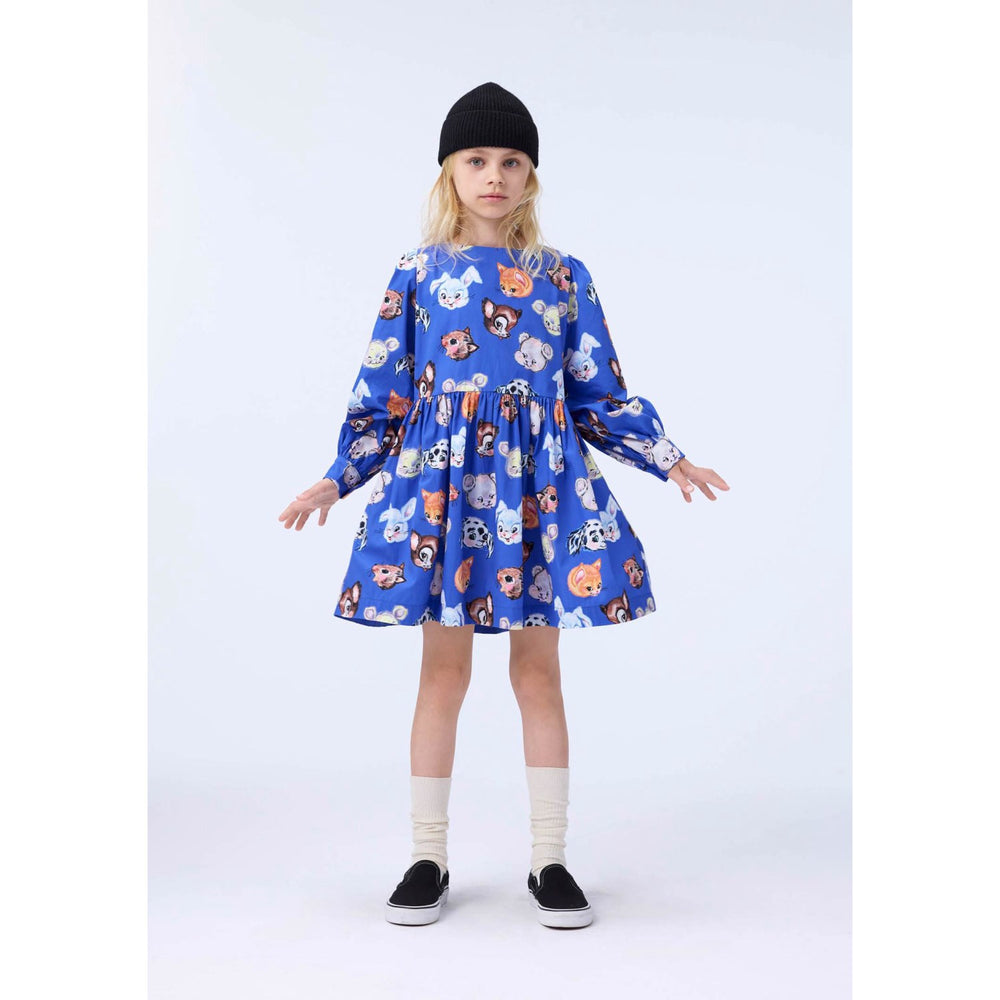 Køb Molo Violet Blue Cleo Kjole LS