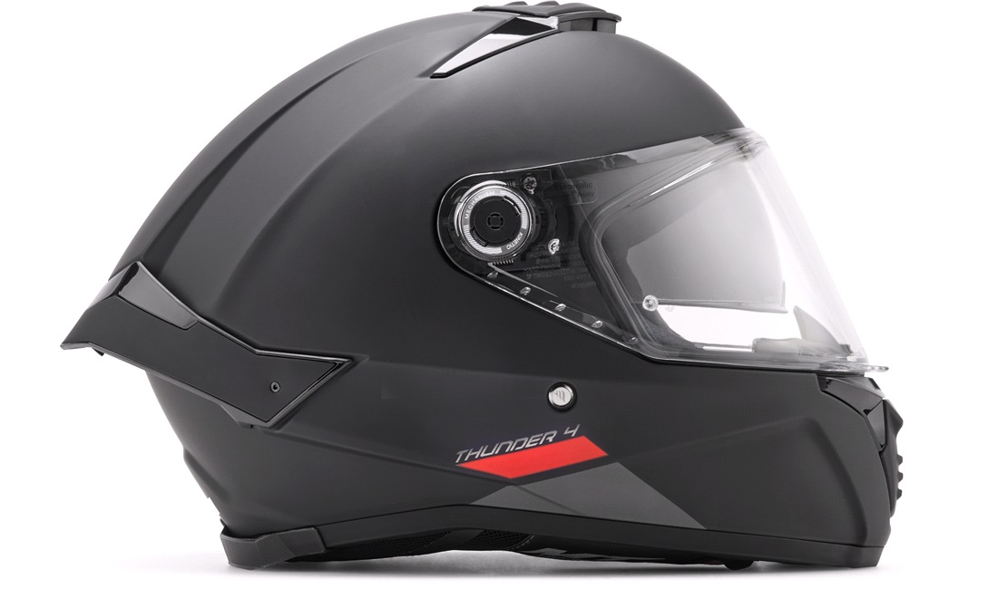 Styrthjelm fullface MT Thunder 4 SV matsort str. S