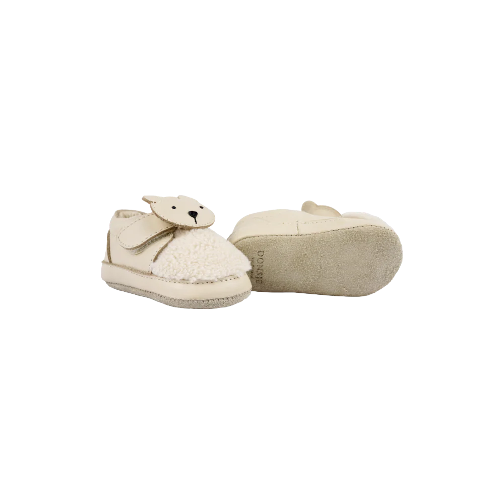 Matijn Sneakers | Polar Bear | Cream Leather