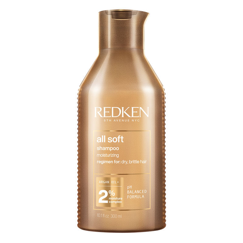 Shampooing hydratant pour cheveux secs et sensibilisés All Soft 300ml