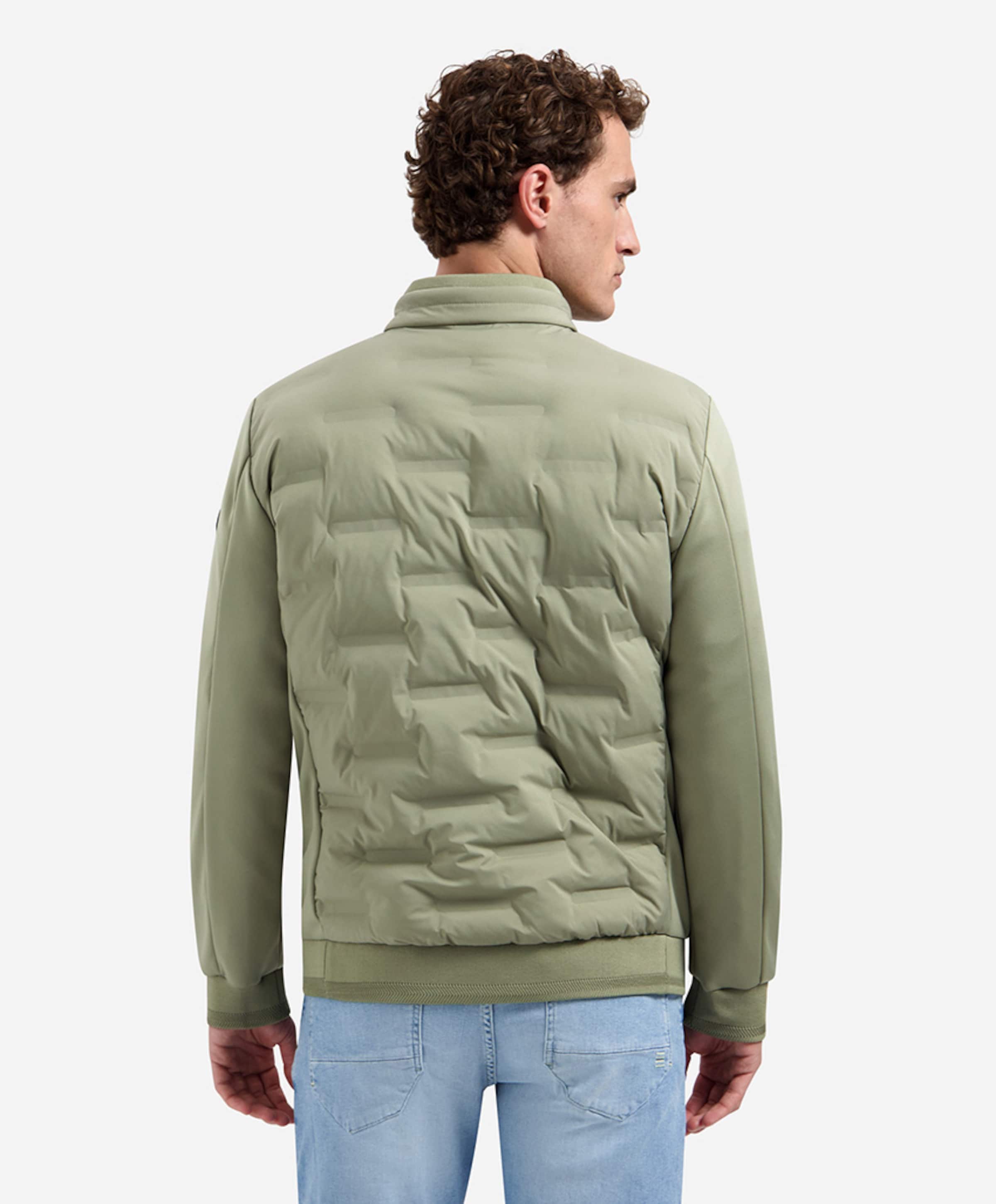 No Excess Heren jas groen