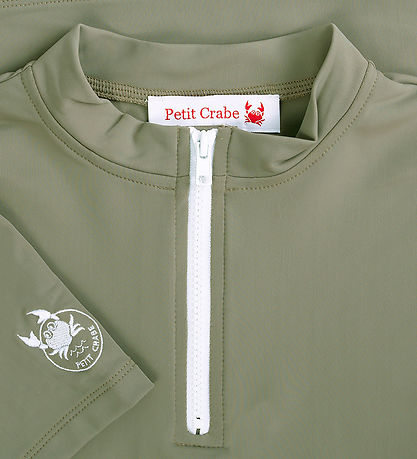 Petit Crabe Badeshirt - Max - UV50+ - Olive