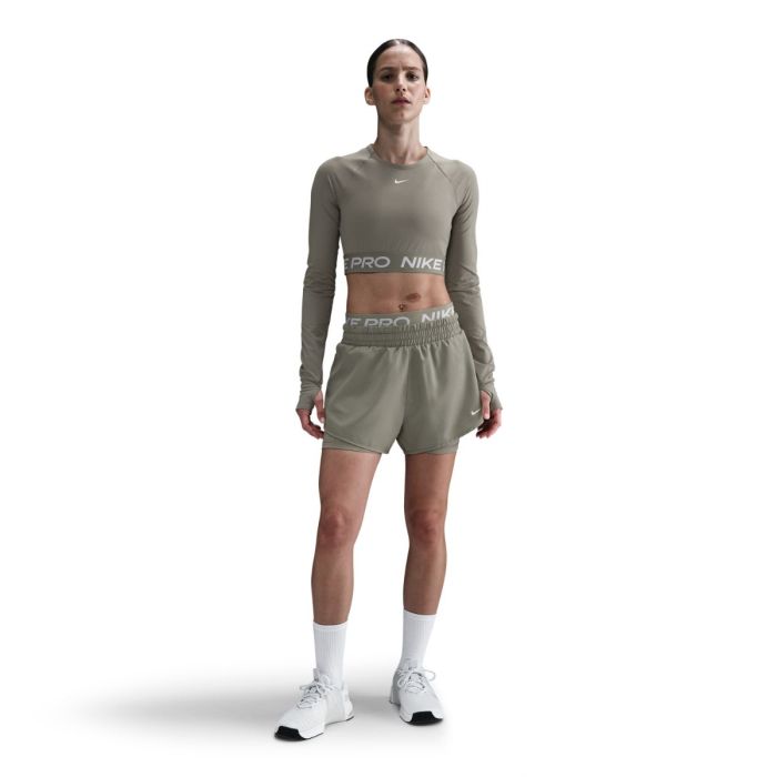 Nike Dame Shorts Pro Dri-FIT TT 2in1 Shorts Grøn