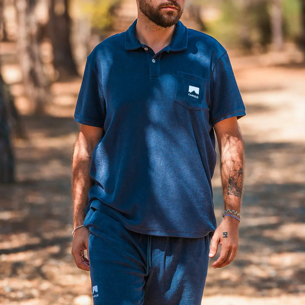 Polo éponge Homme Canigó