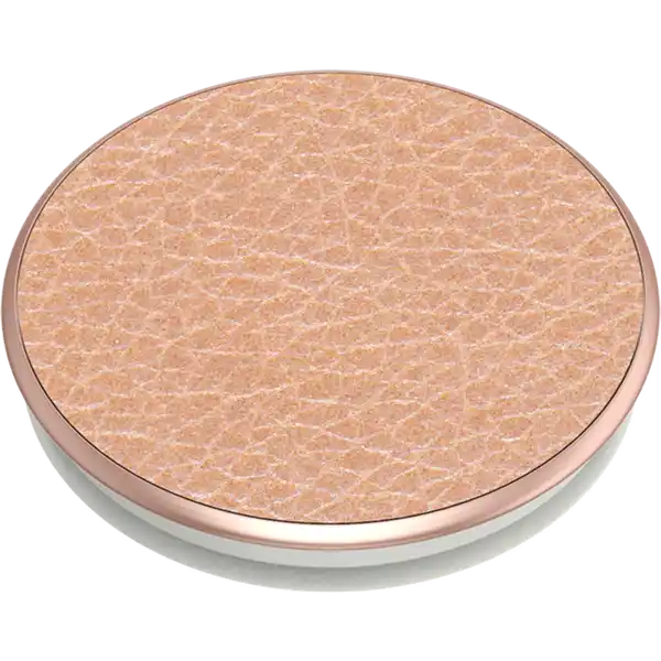 PopGrip Vegan Leather Rose Gold