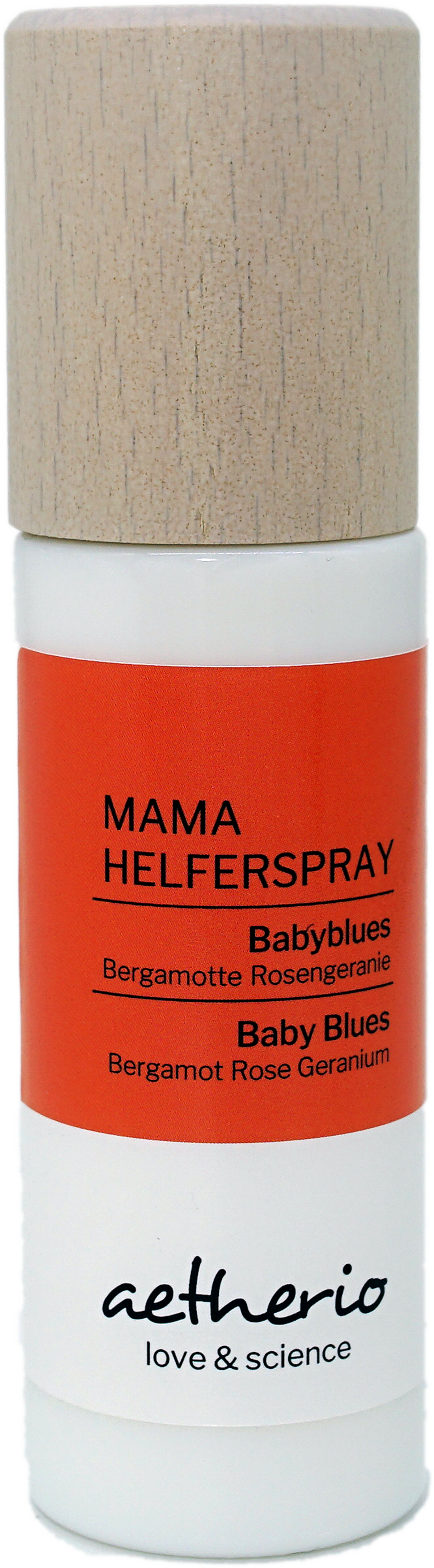 aetherio love & science  Mama Helferspray Babyblues, 50 ml