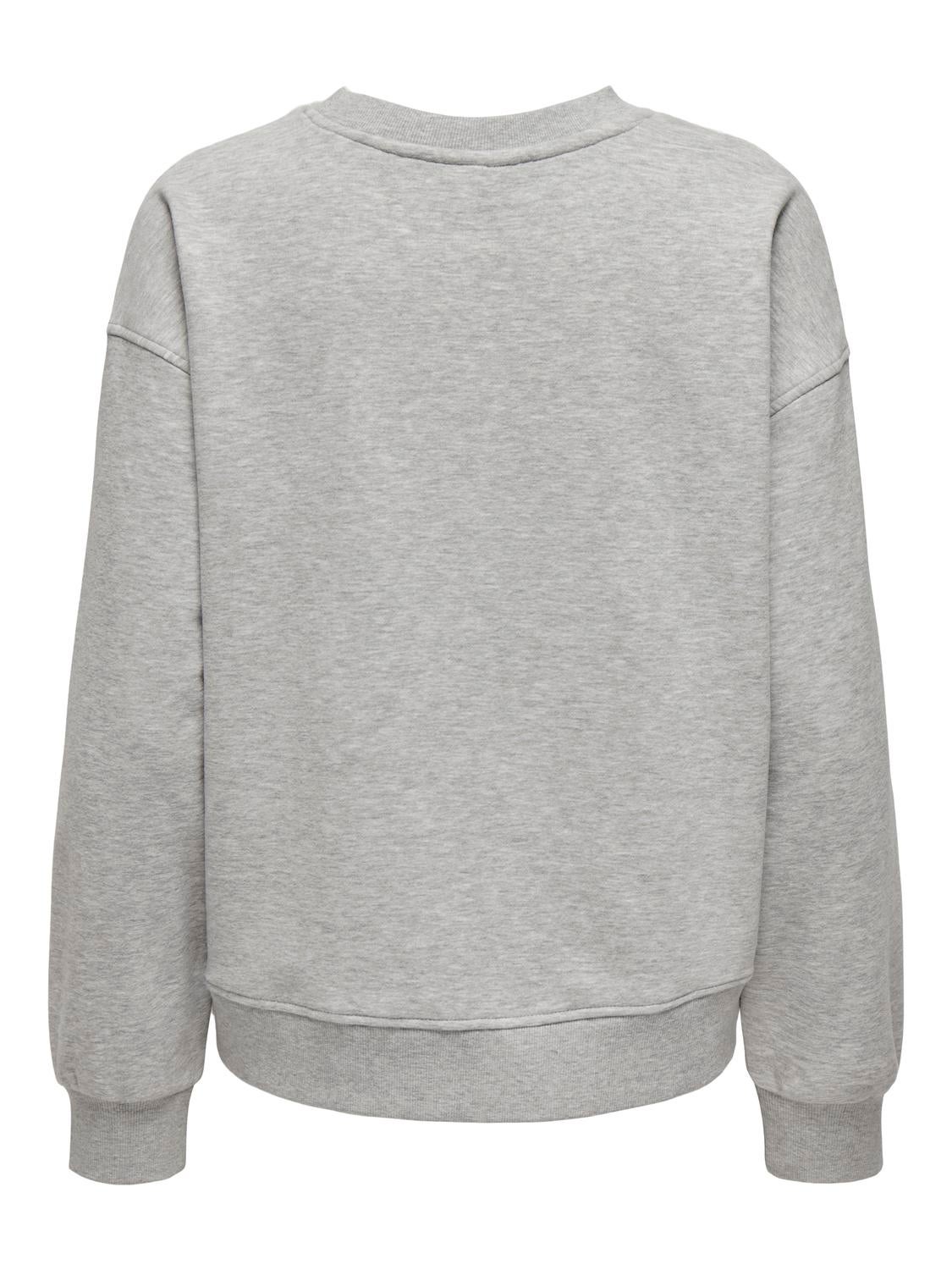JDYSALLY Sweatshirt Light Grey Melange