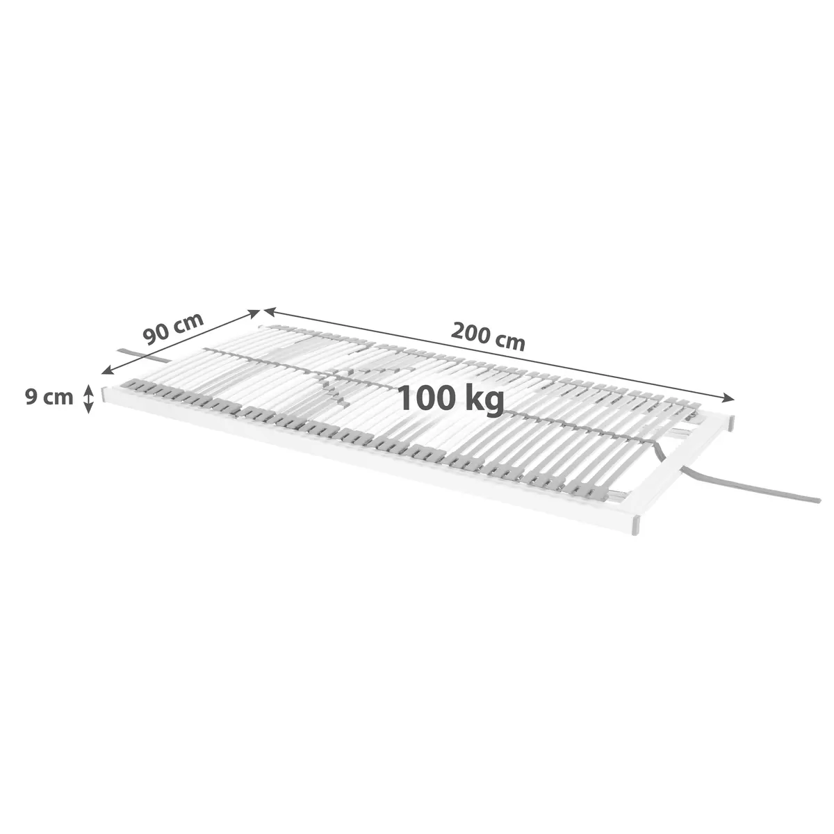 Lattenrost Comfort 90x200 Hellbraun