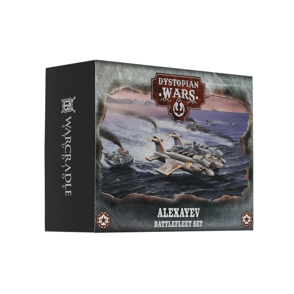 Dystopian Wars - Alexayev Battlefleet Set